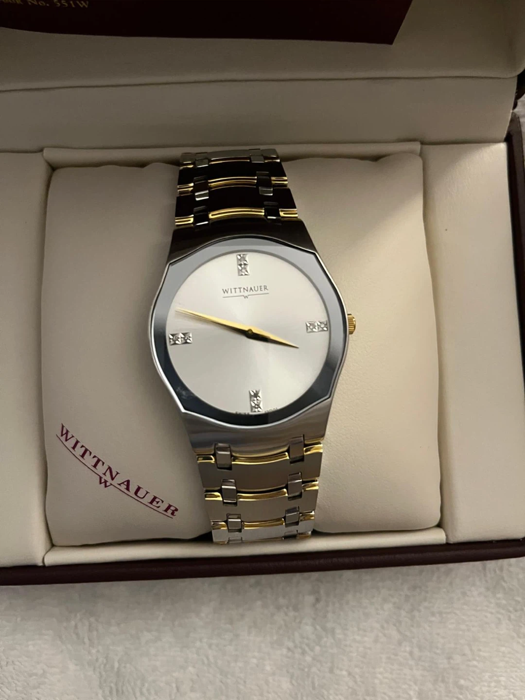 Brand new giftable - Wittnauer Two-Tone Diamond Watch - photo 2
