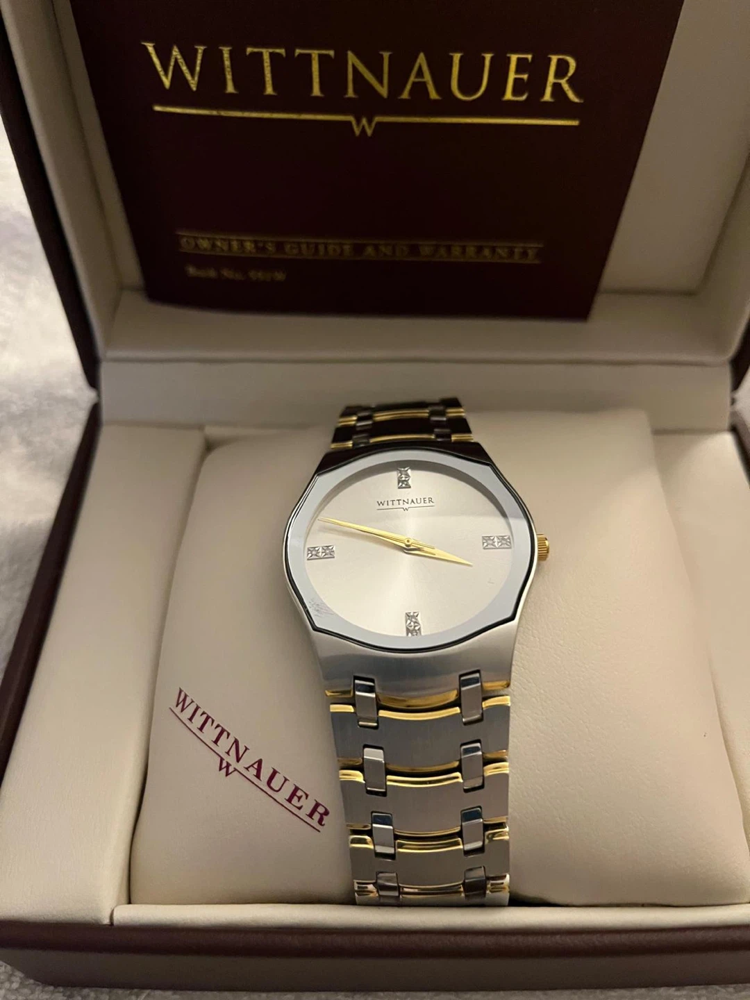 Brand new giftable - Wittnauer Two-Tone Diamond Watch - photo 4