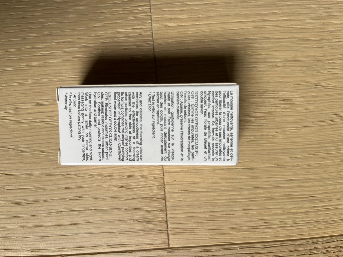 (NEW) Dior La Mousse OFF/ON Foaming Cleanser 🏈 - photo 3