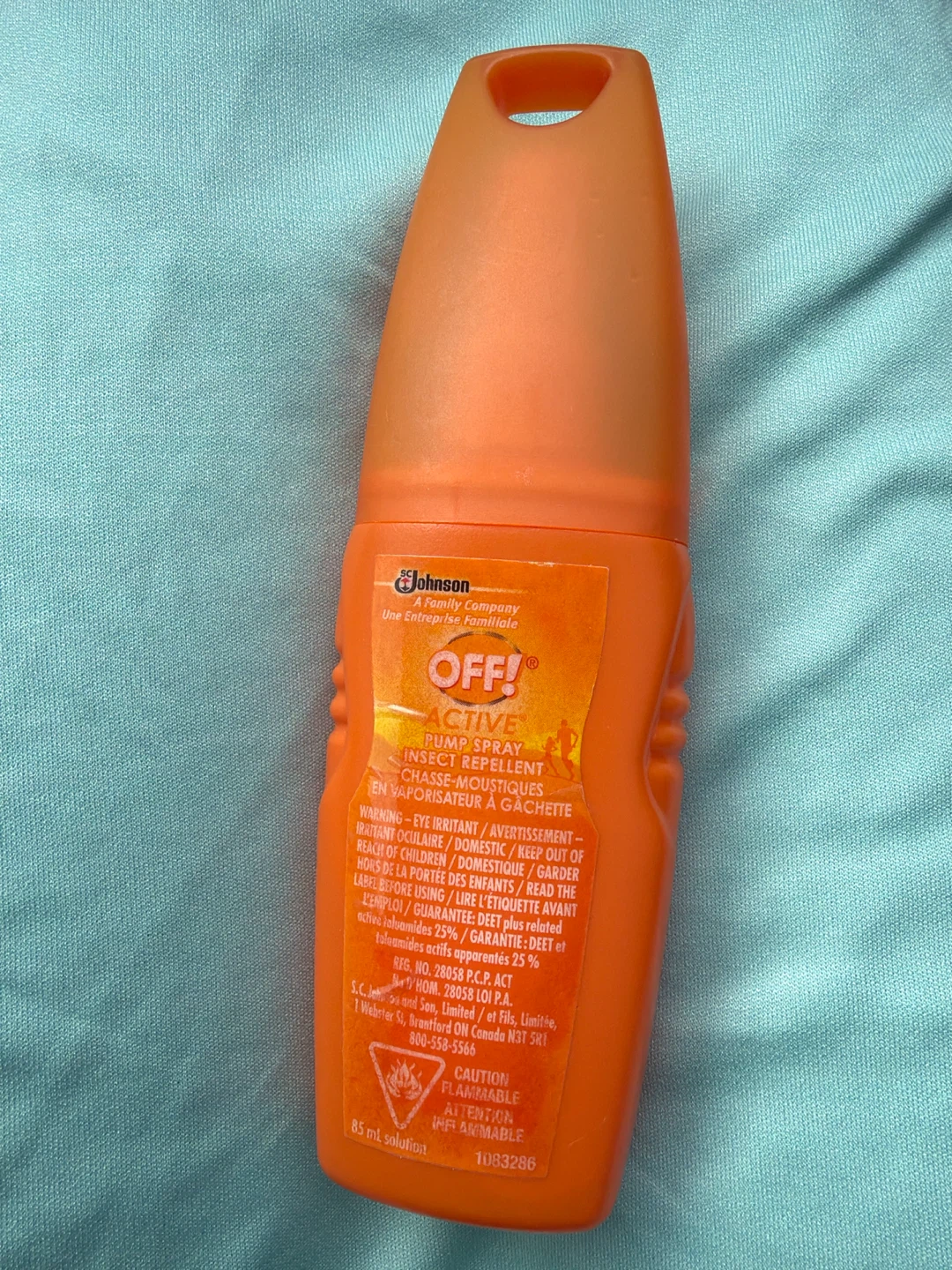 🏈 OFF! Active Pump Spray Insect Repellent
