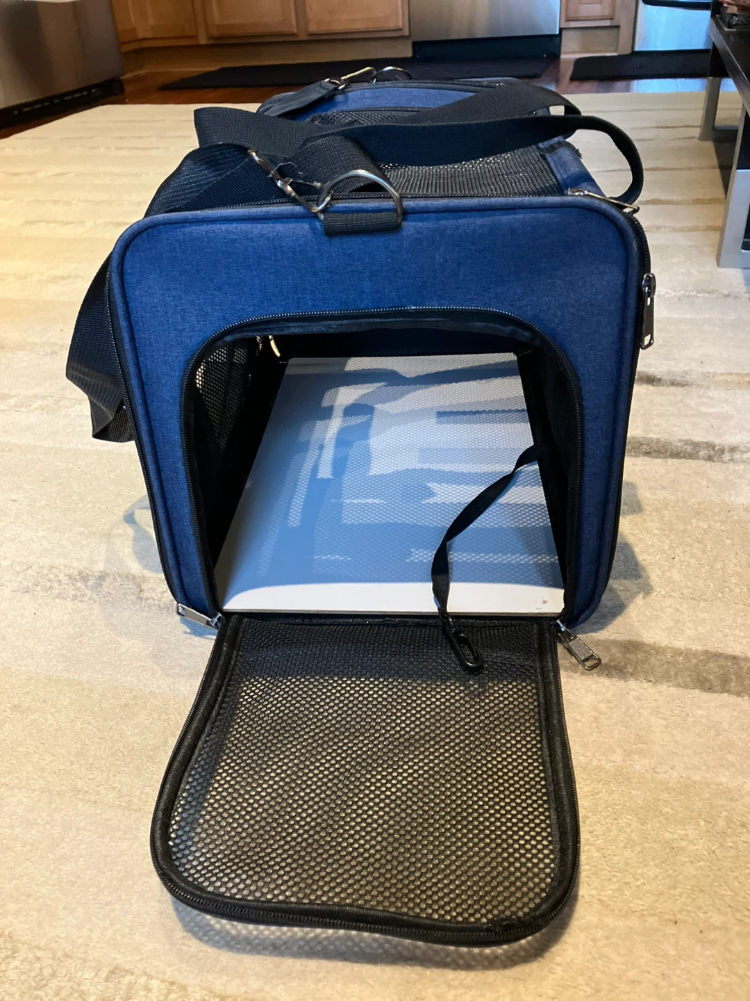 Gapzer Blue Pet Carrier - photo 2