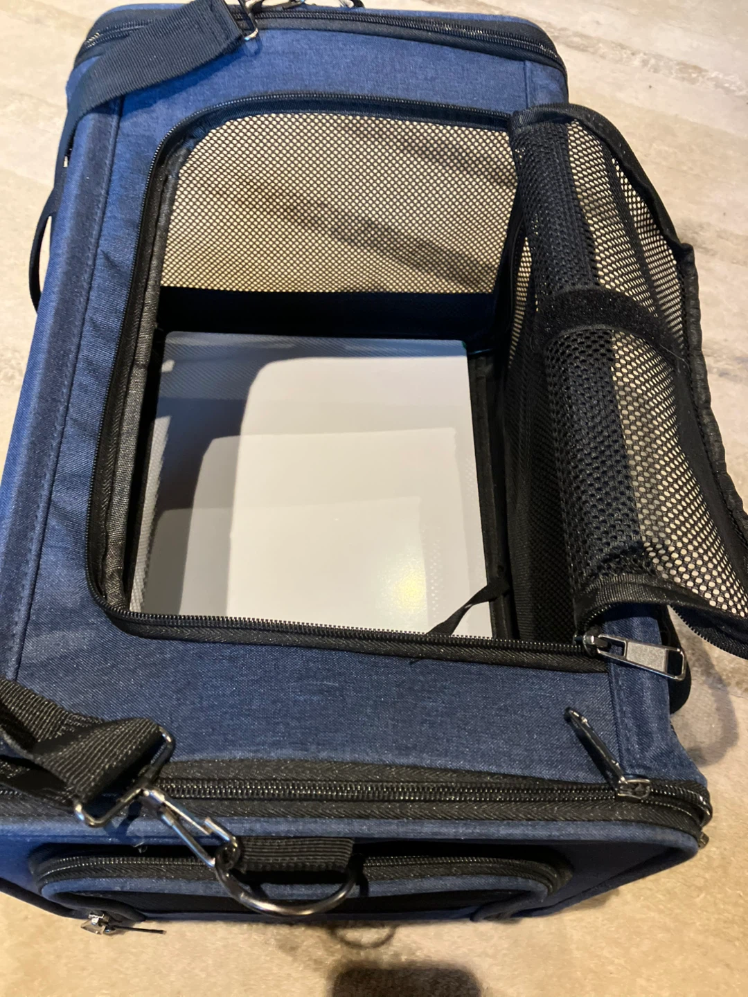 Gapzer Blue Pet Carrier - photo 3