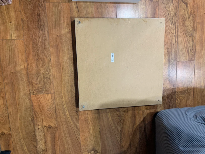 IKEA white side table - photo 2
