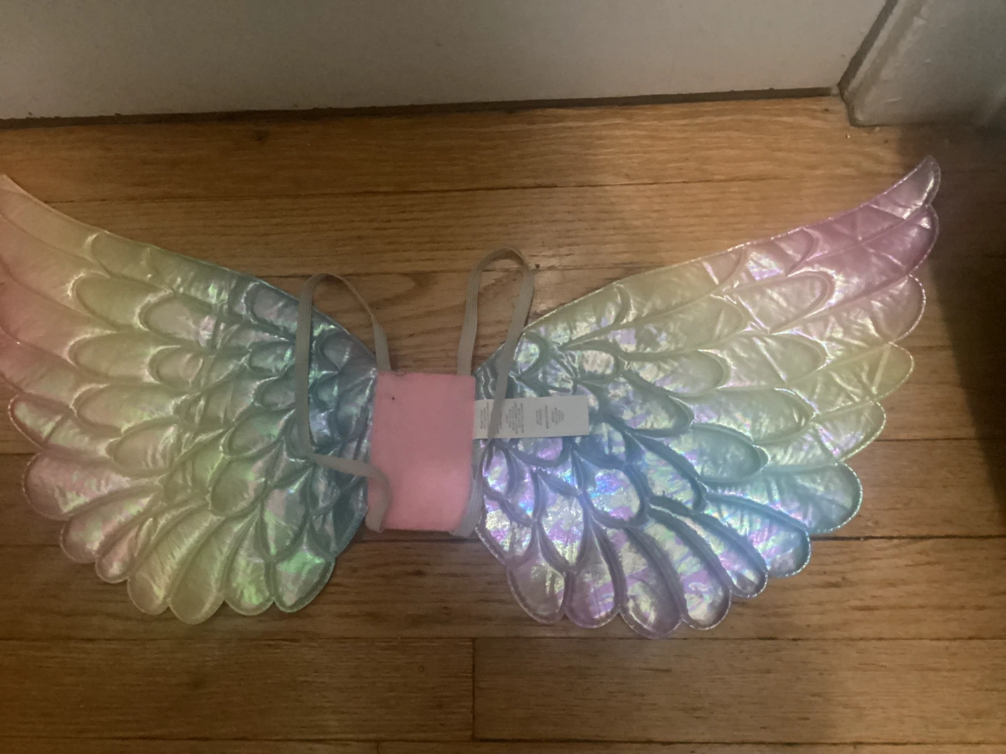 🏈 Iridescent Rainbow Angel Wings - photo 2
