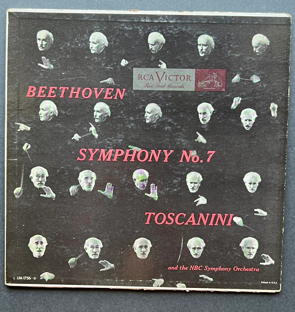 Beethoven Symphony No. 7 Vinyl Record - Toscanini