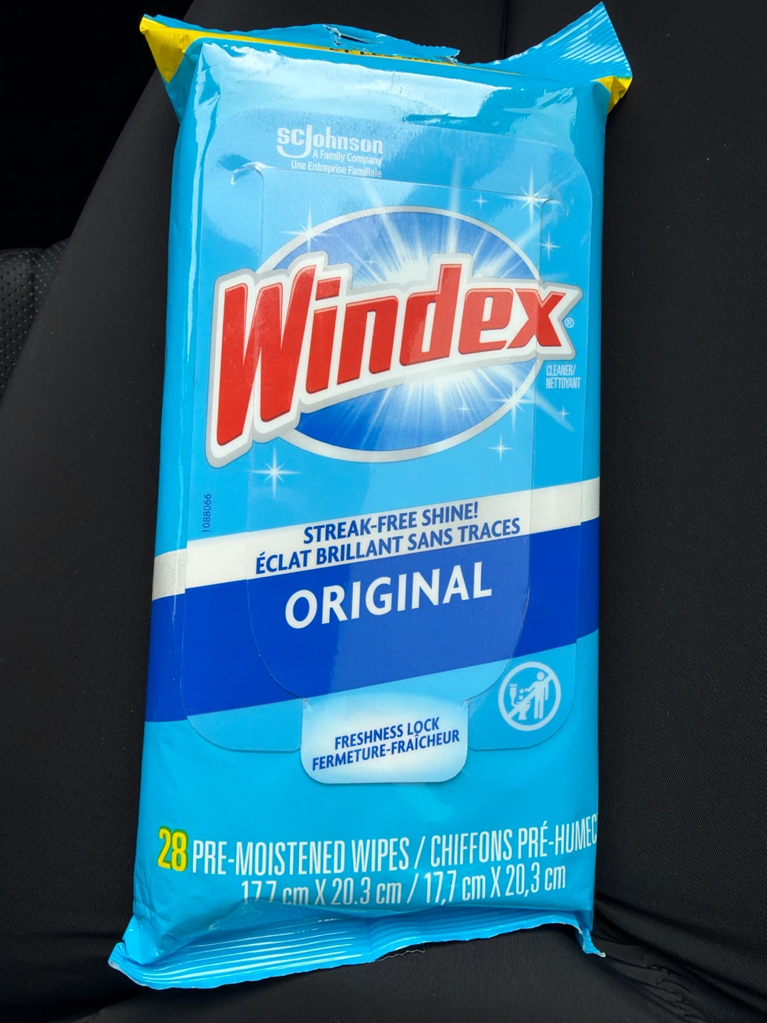 🏈 Windex Original Pre-Moistened Wipes 28 Pack