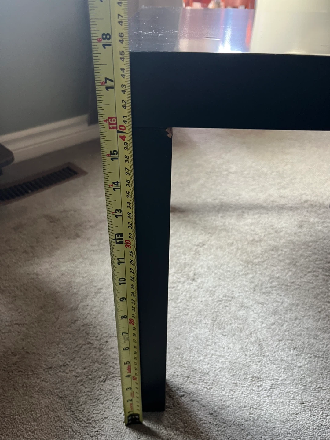 🏈 Black IKEA Wooden End Tables - photo 5