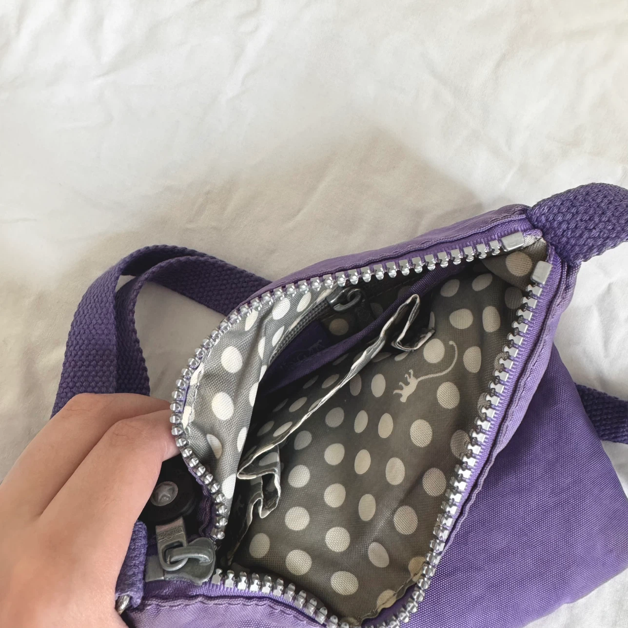 Kipling Purple Crossbody Bag - photo 4