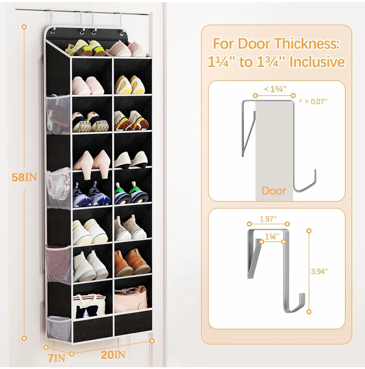 Over-the-Door Shoe Organizer - photo 5