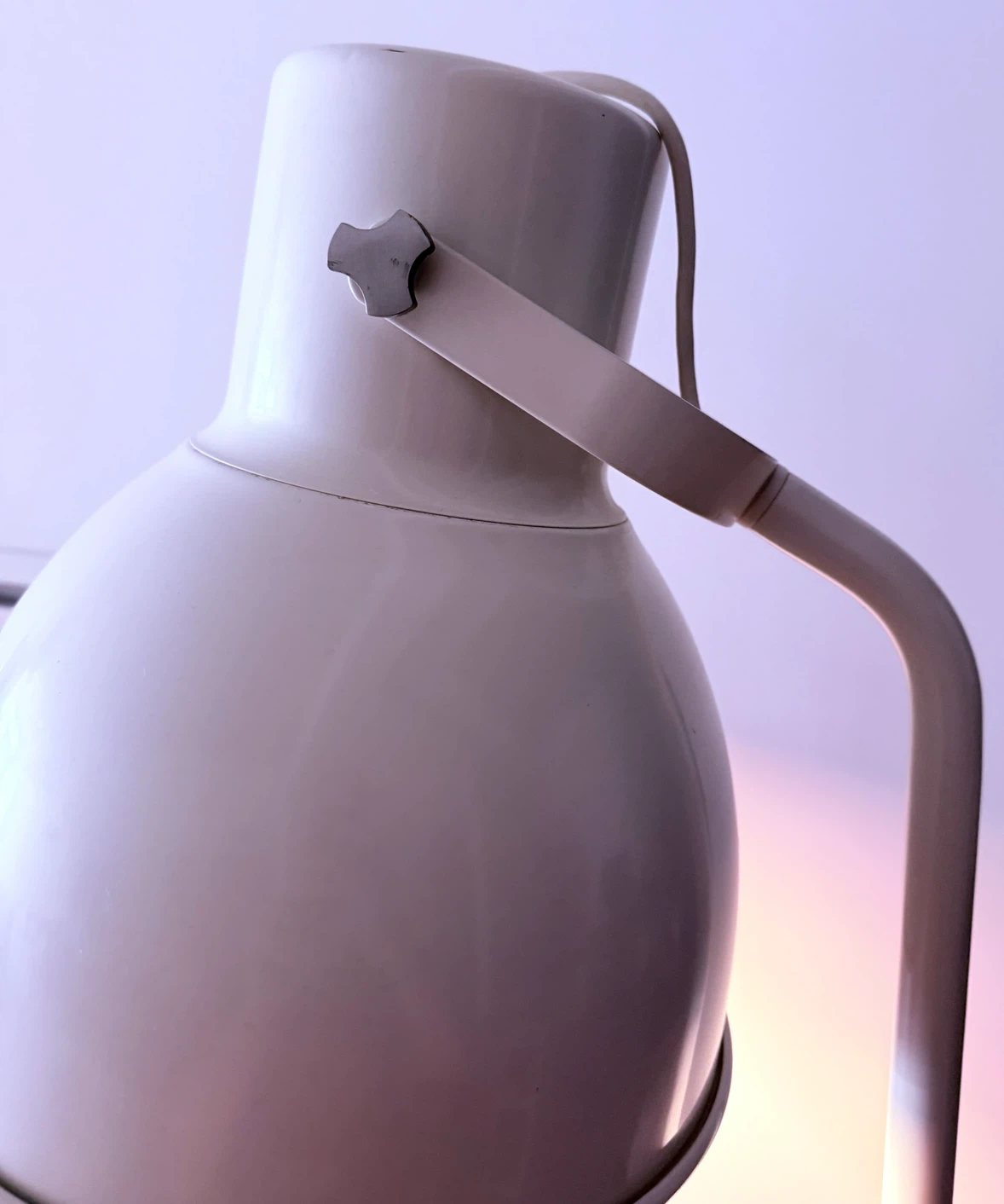 White Floor Lamp (IKEA Hektar) - photo 2