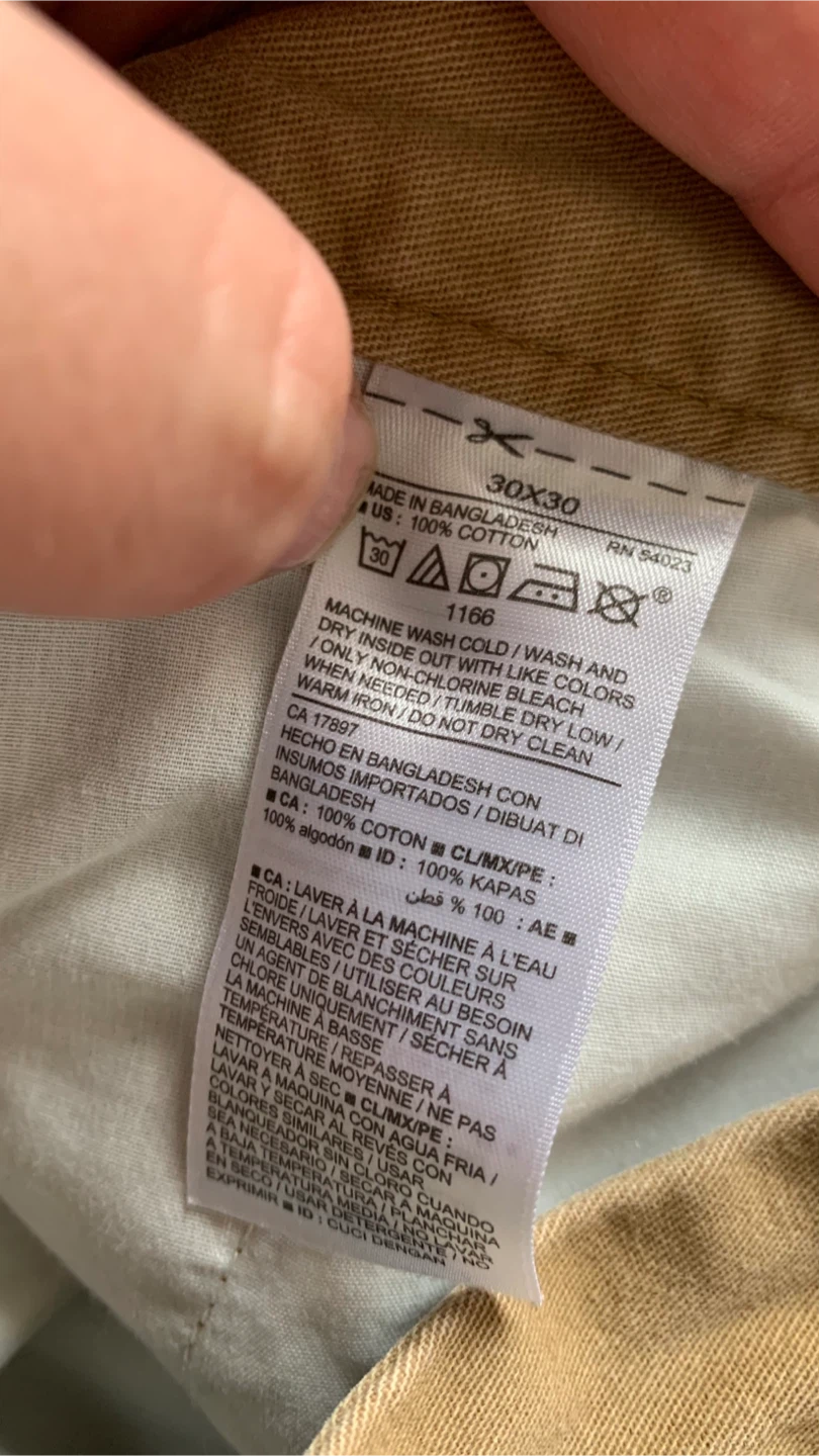 Old Navy Slim Chino Pants 30x30 🏈 - photo 4