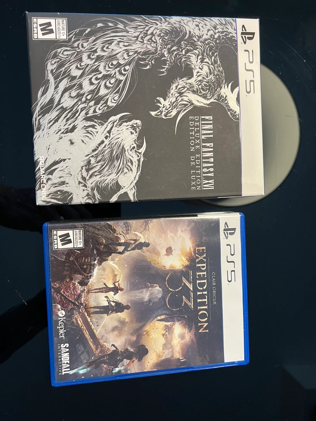 Final Fantasy XVI Deluxe Edition & Clair Obscur PS5 Games
