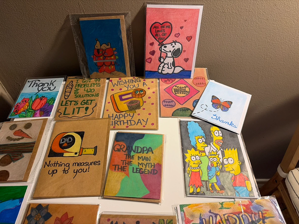 Assorted Handmade Greeting Cards