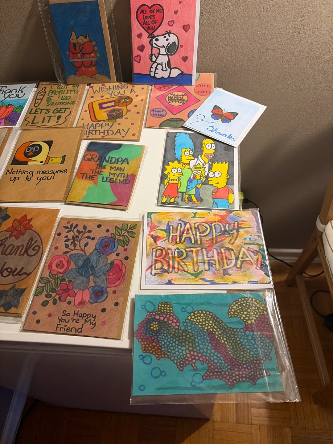 Assorted Handmade Greeting Cards - photo 3