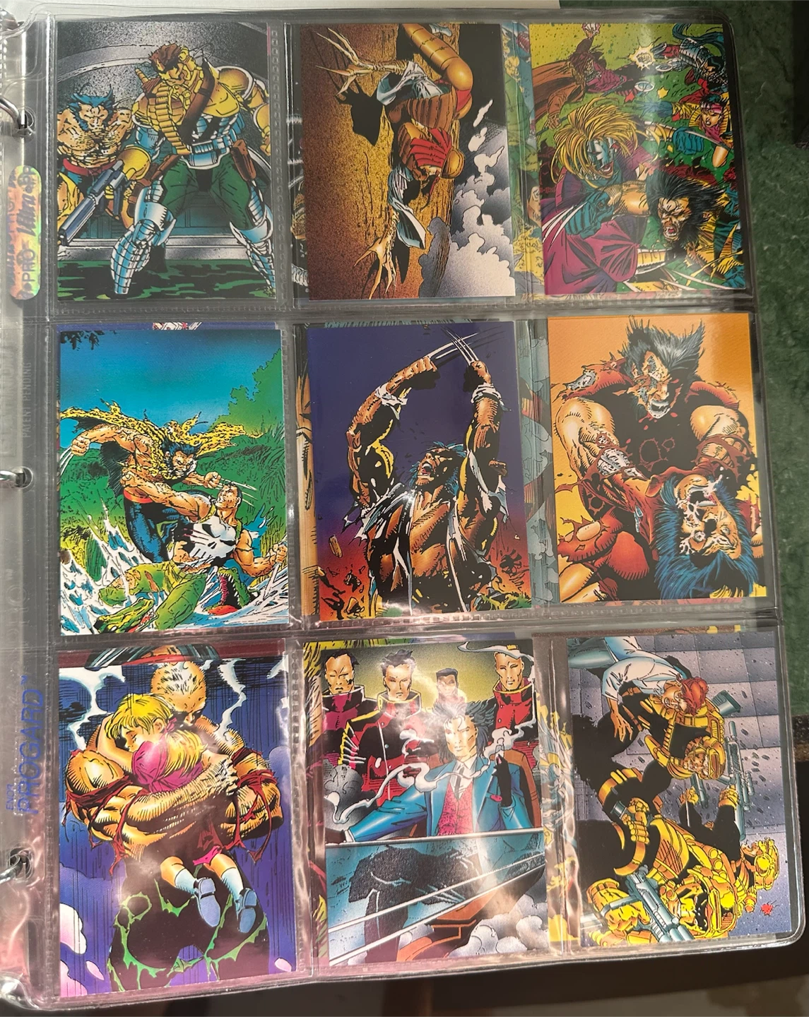 1992 Wolverine “From Then’Til Now” II Marvel Trading Cards