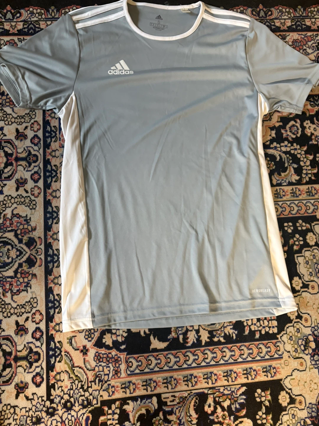 Adidas Aeroready Grey T-Shirt Size Small