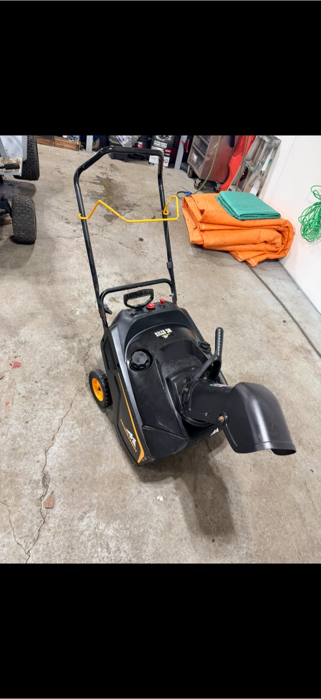 Snowblower ready to go!