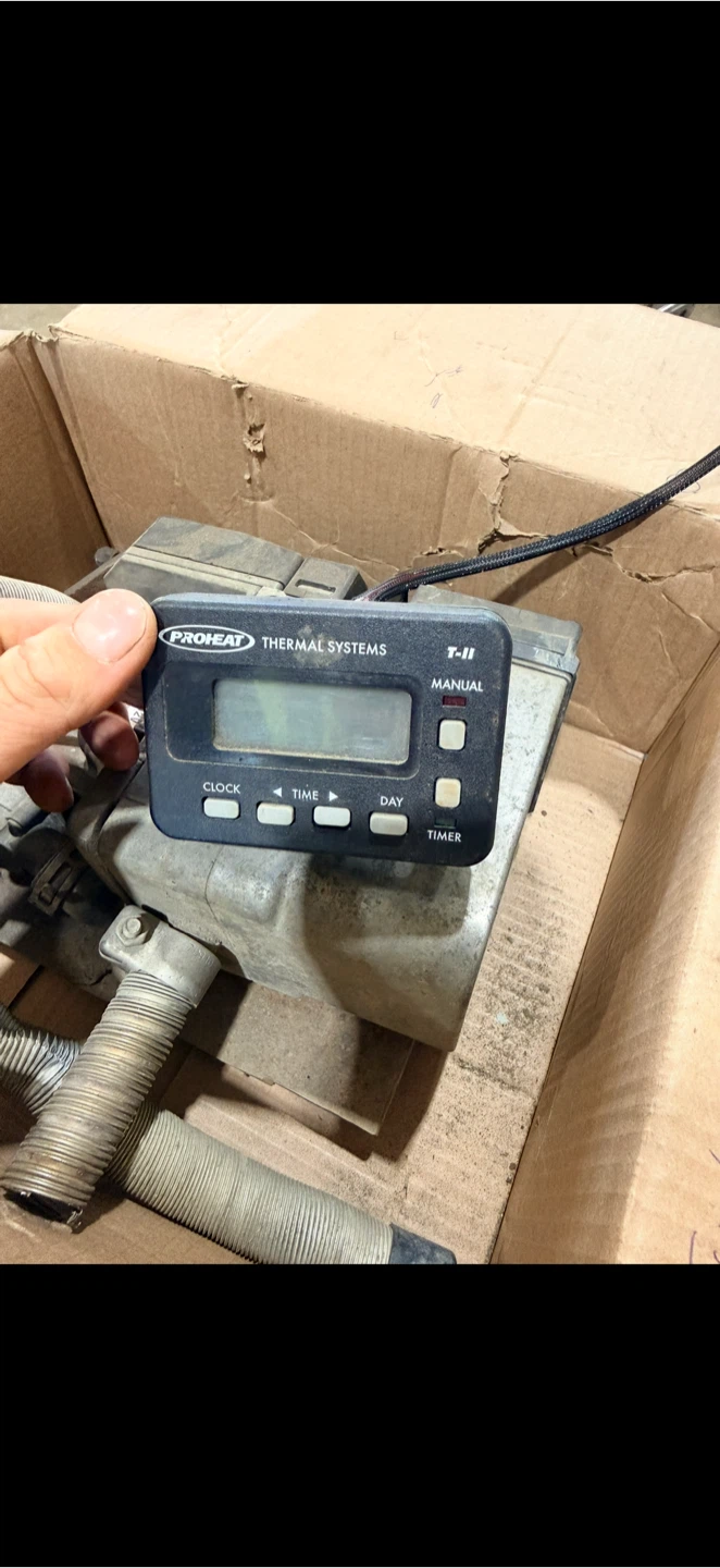 Webasto diesel coolant heater