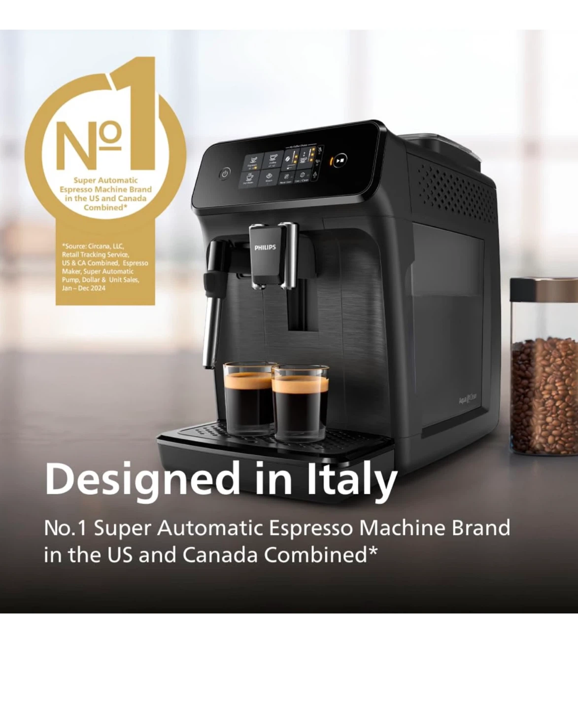 Philips 1200 Series Fully Automatic Espresso Machine - photo 4