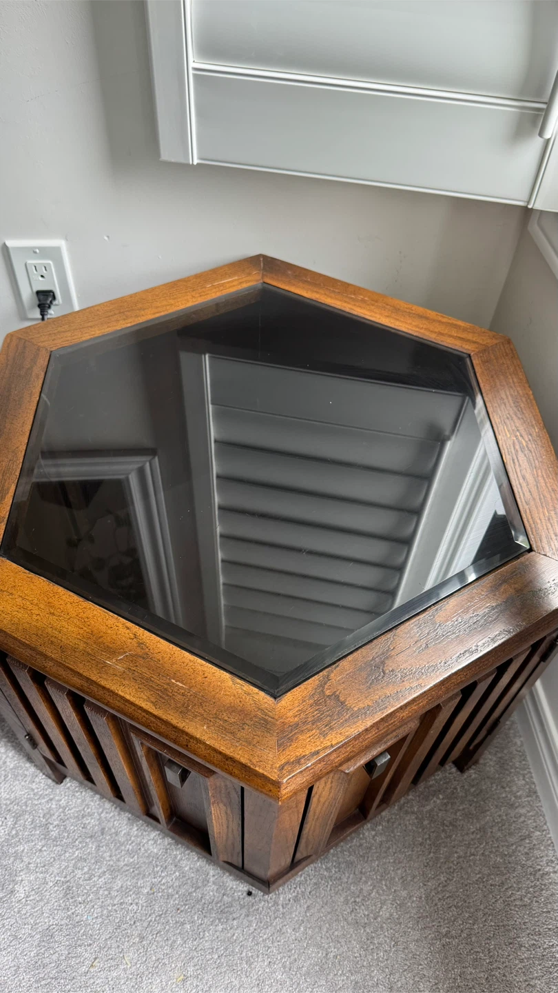 Wooden End Table