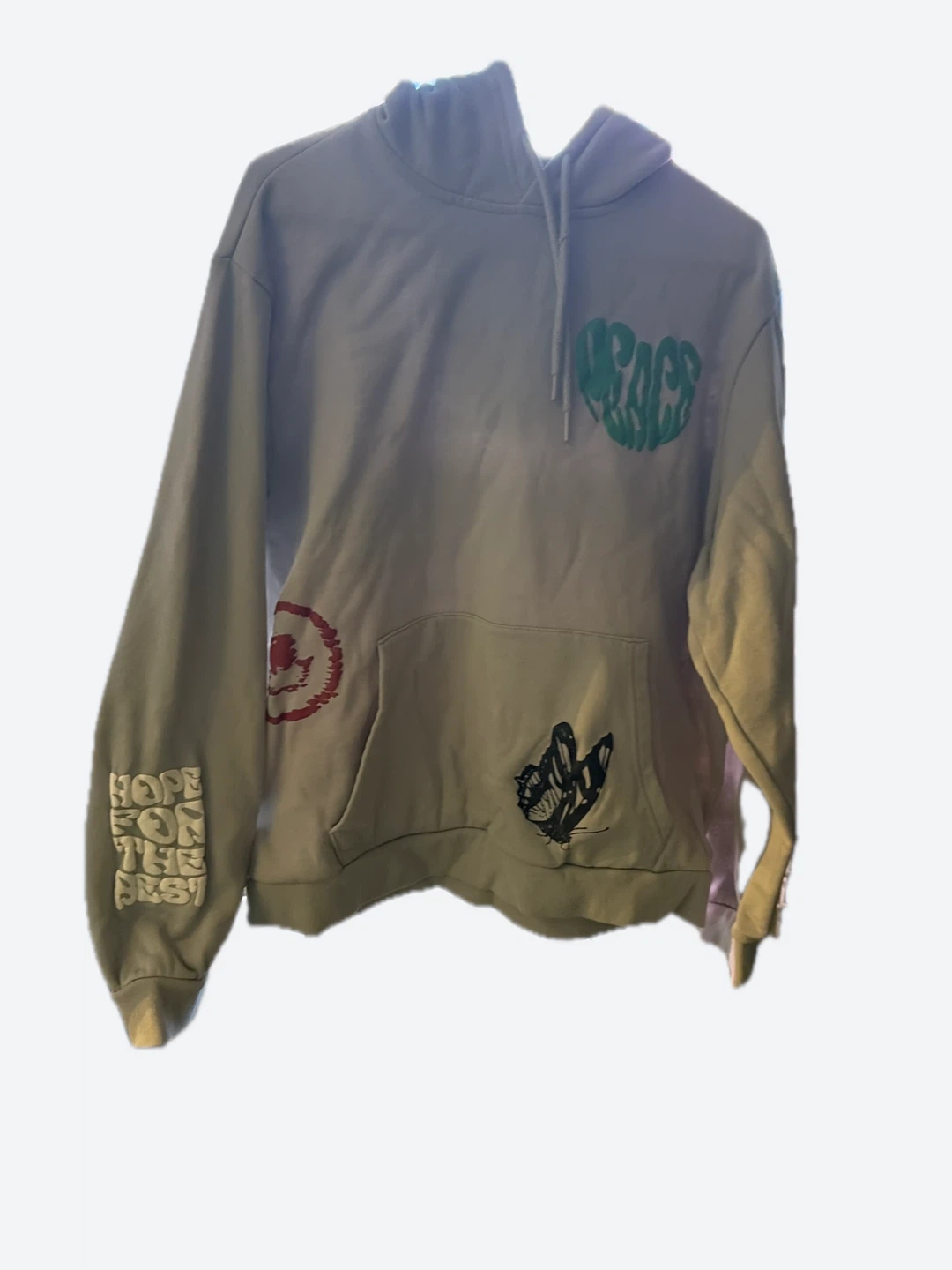 Graphic Hoodie with Prints
