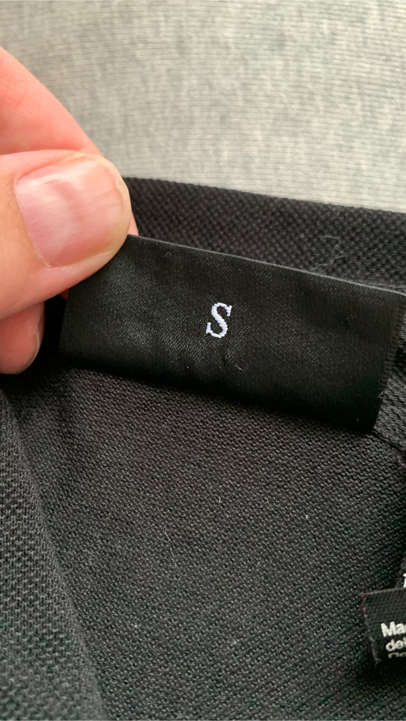 HUGO BOSS Black Pima Cotton Polo Shirt - Size Small 🏈 - photo 5