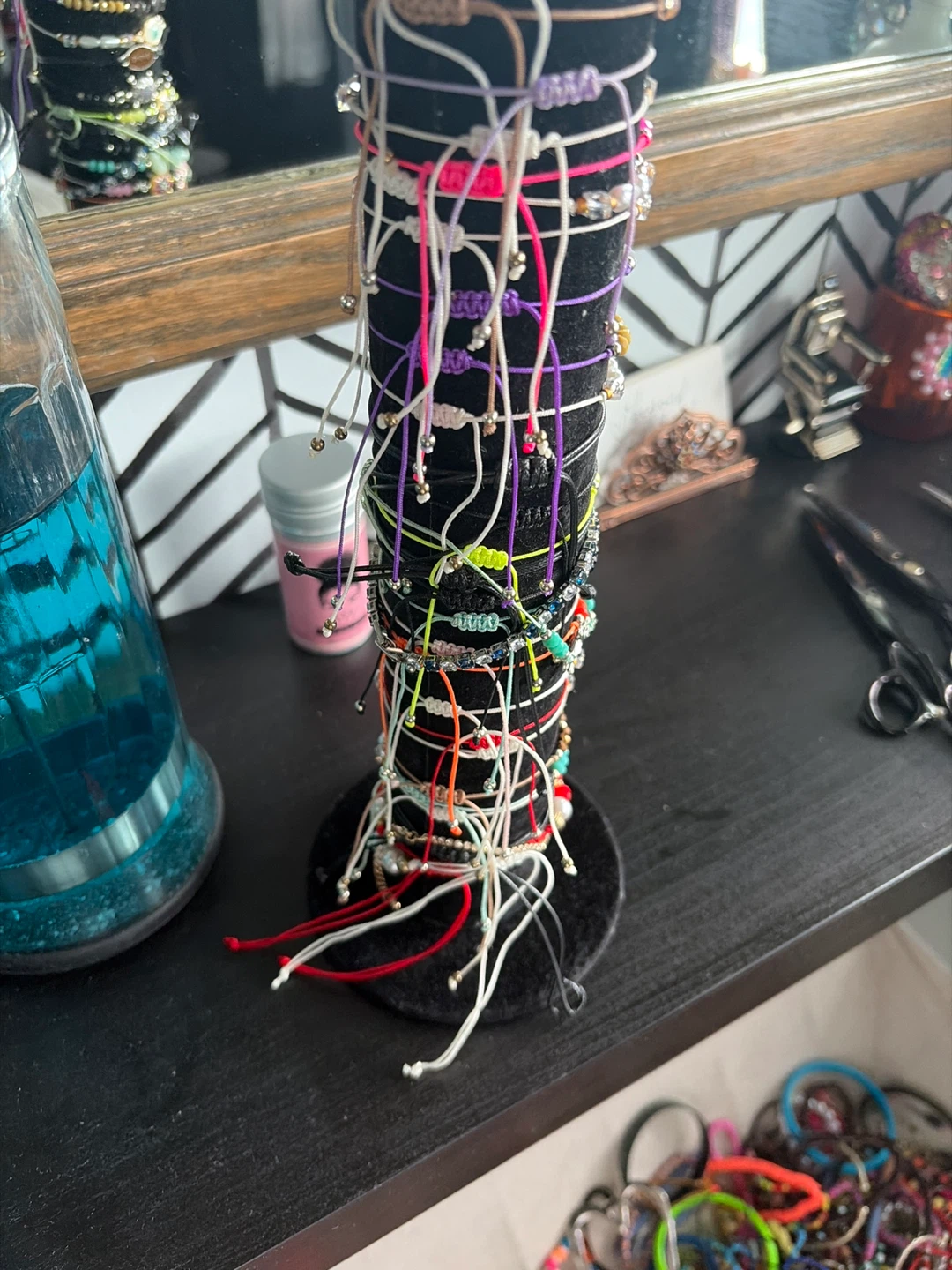 Assorted Beaded and Evil Eye Bracelets - photo 2
