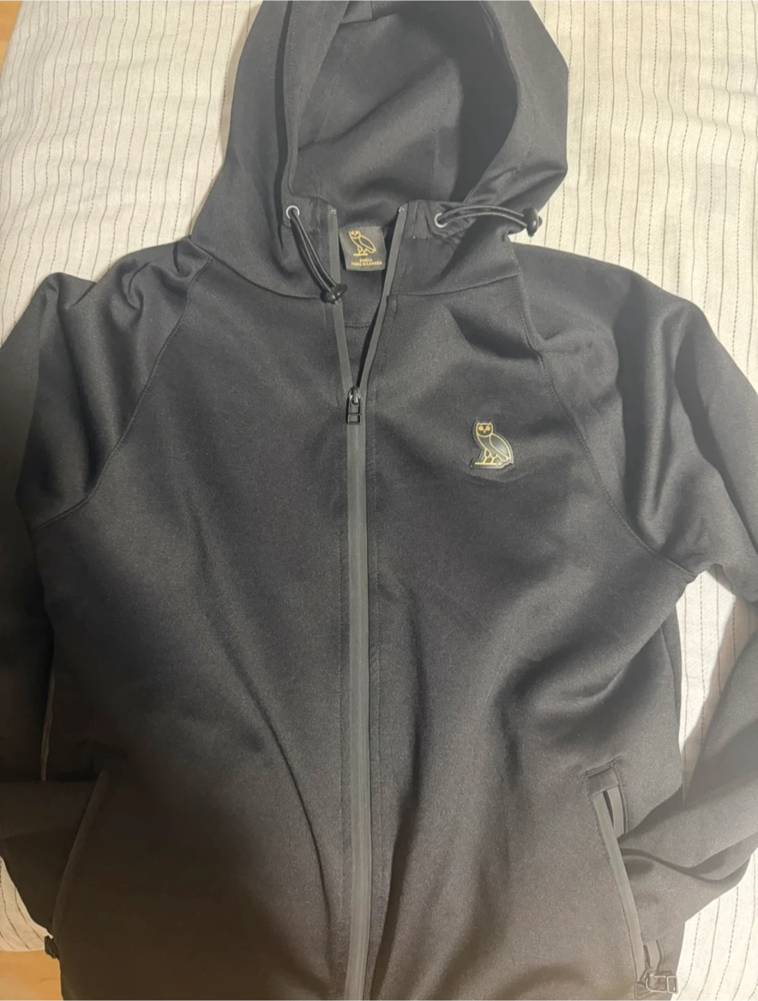 OVO Black Full-Zip Hoodie