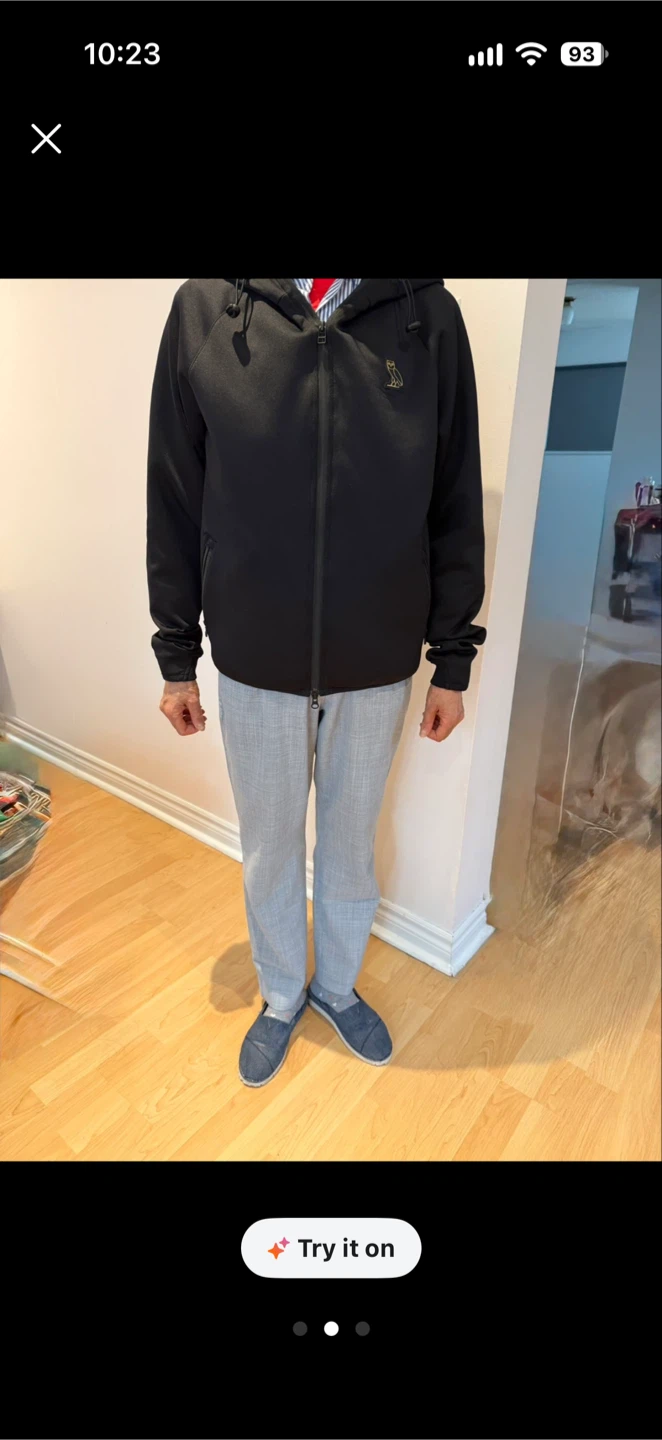 OVO Black Full-Zip Hoodie - photo 2