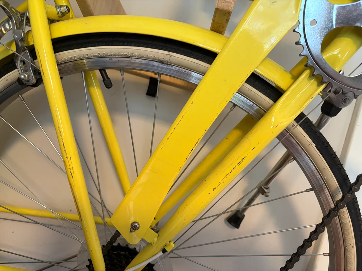 Reid Retro Ladies Bike - Yellow - photo 5