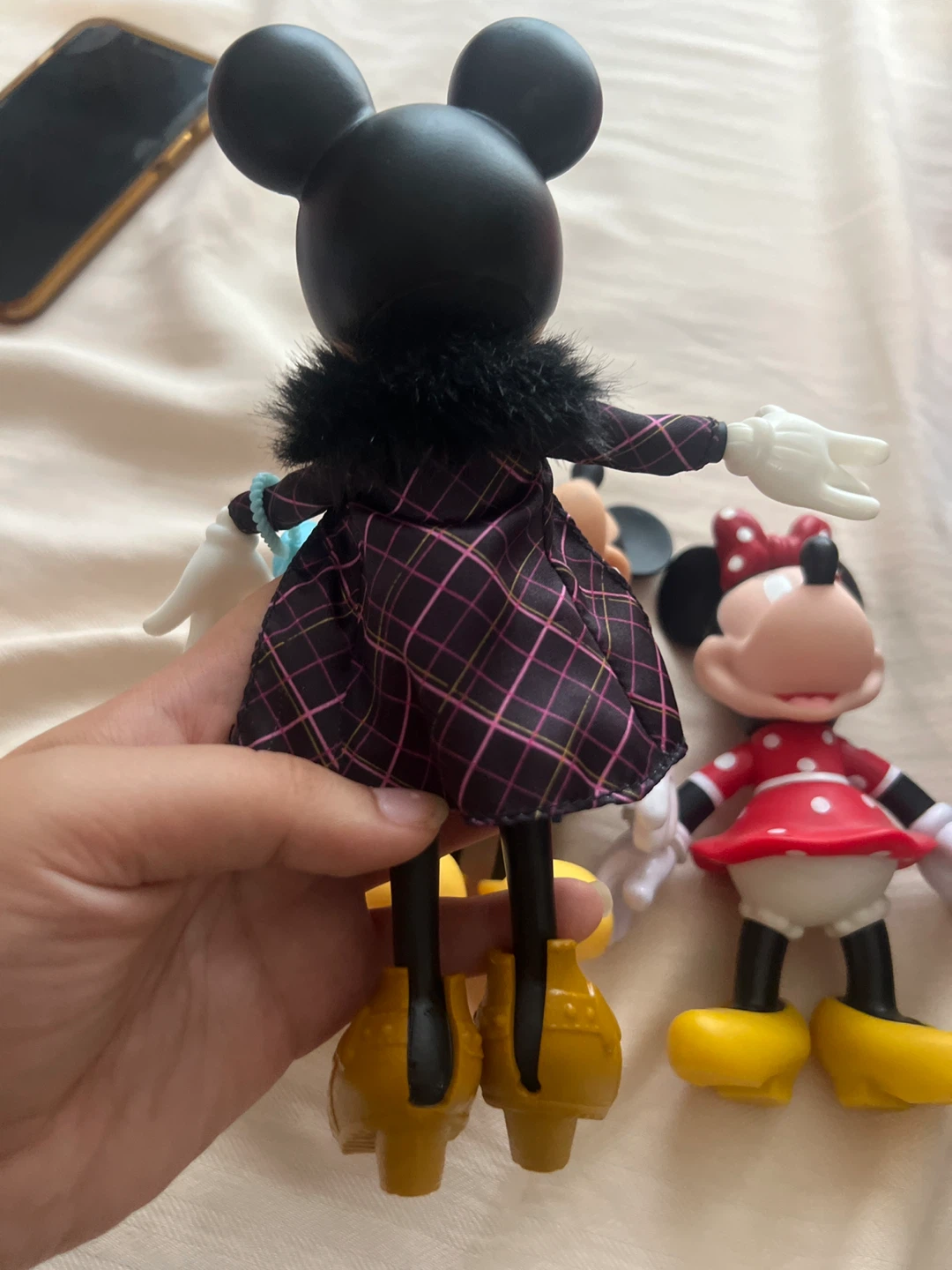 Set of 3 Disney Mickey and Minnie Mouse Figures 🏈 - photo 4