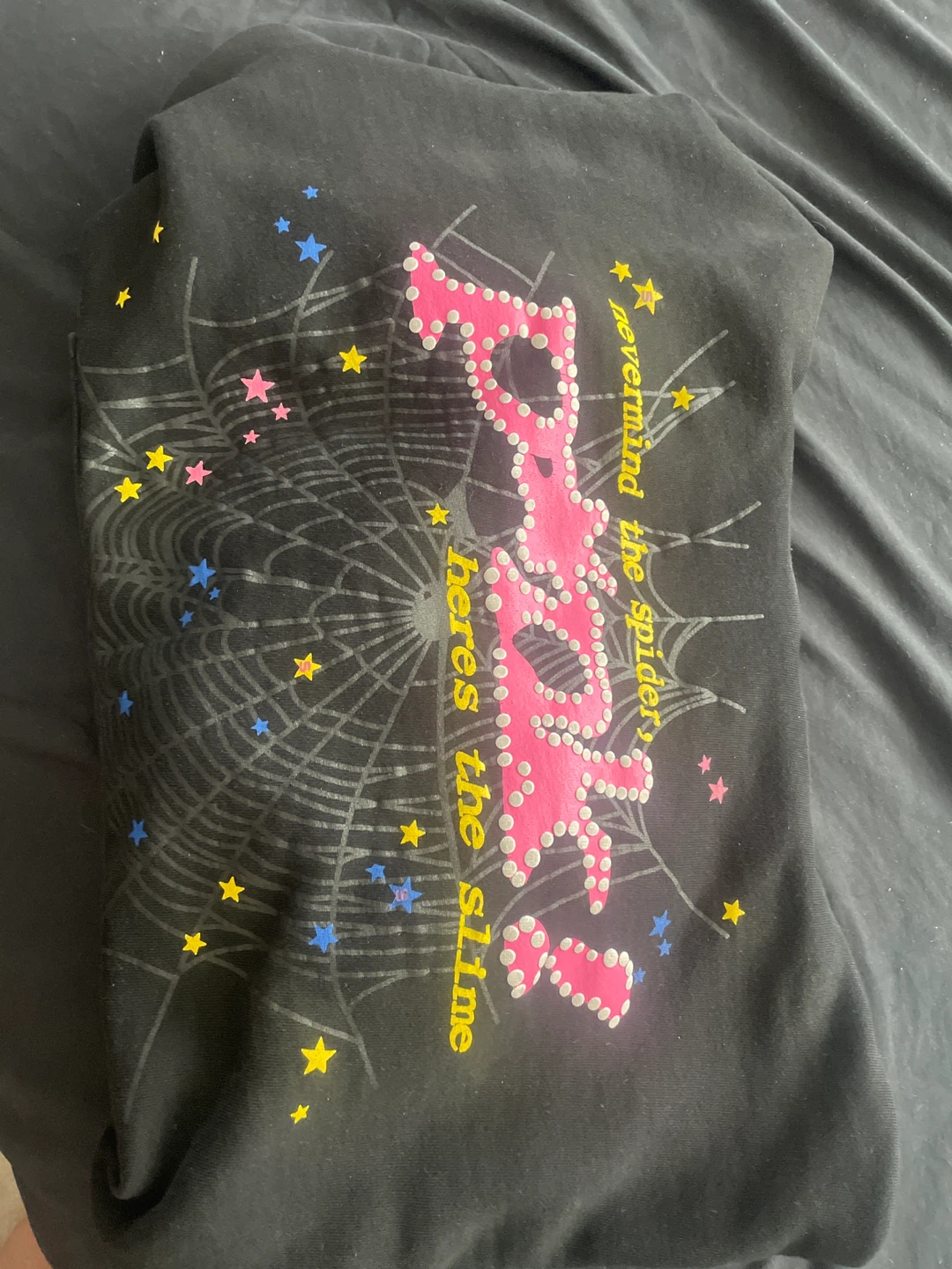 Black spider hoodie