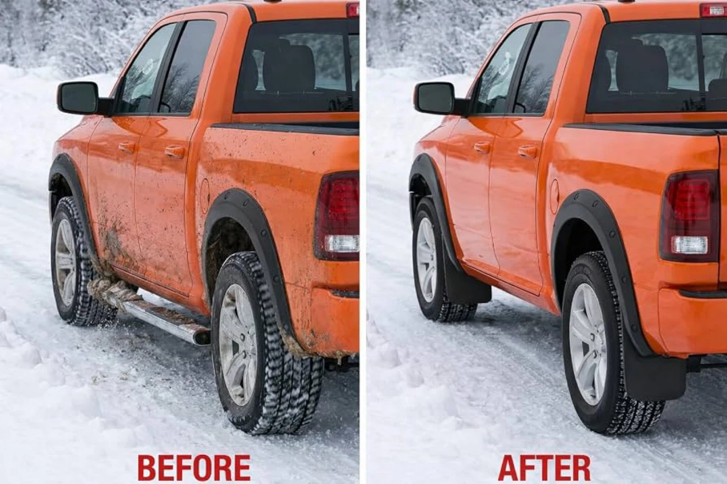 Orvak 4 PCS Mud Flaps for 2019+ Ram 1500 - New - photo 2