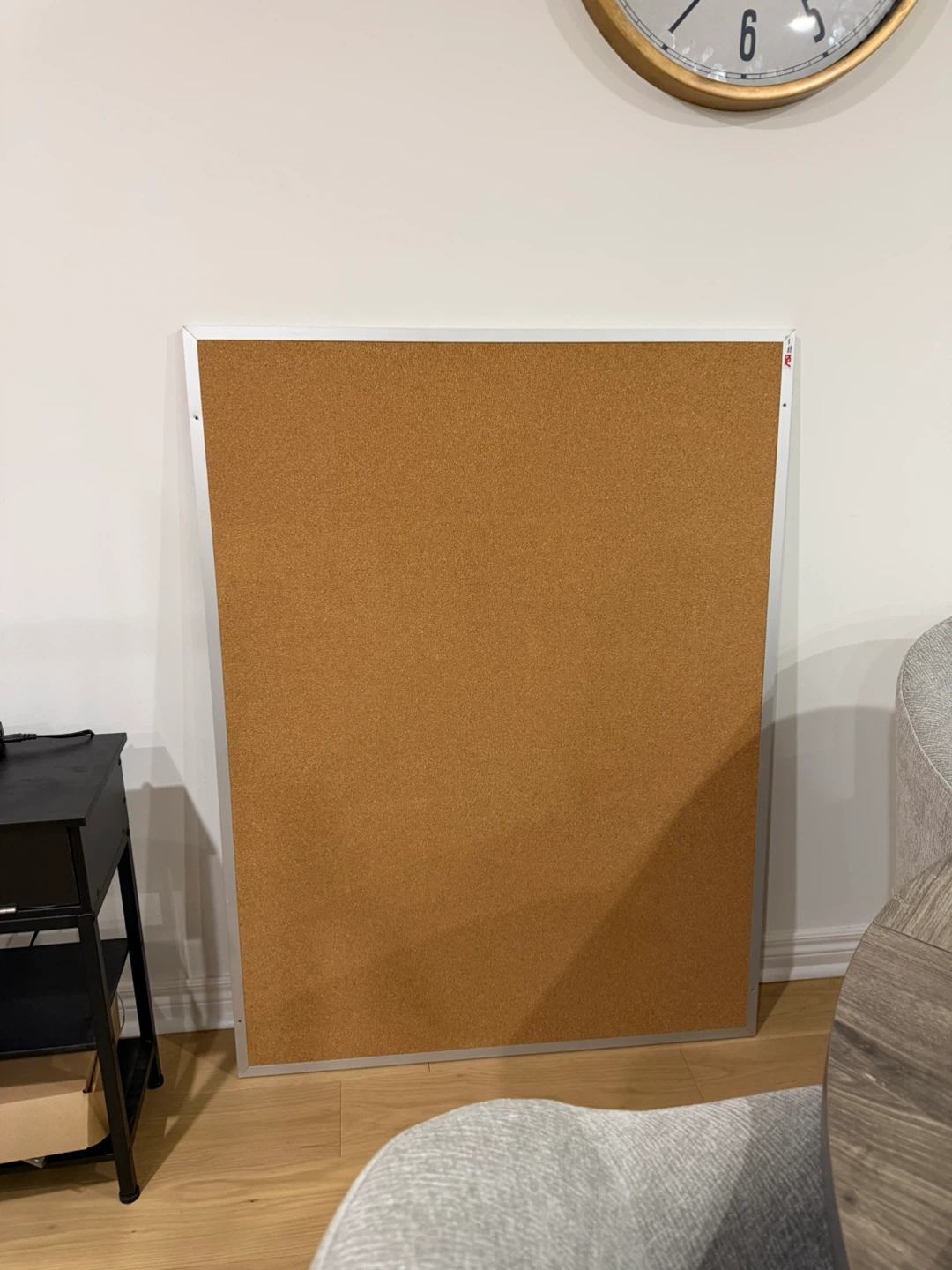 Large Cork Bulletin Board with Aluminum Frame - photo 3