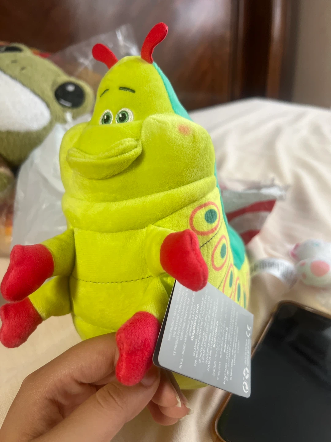 Disney Heimlich Caterpillar Plush 🏈