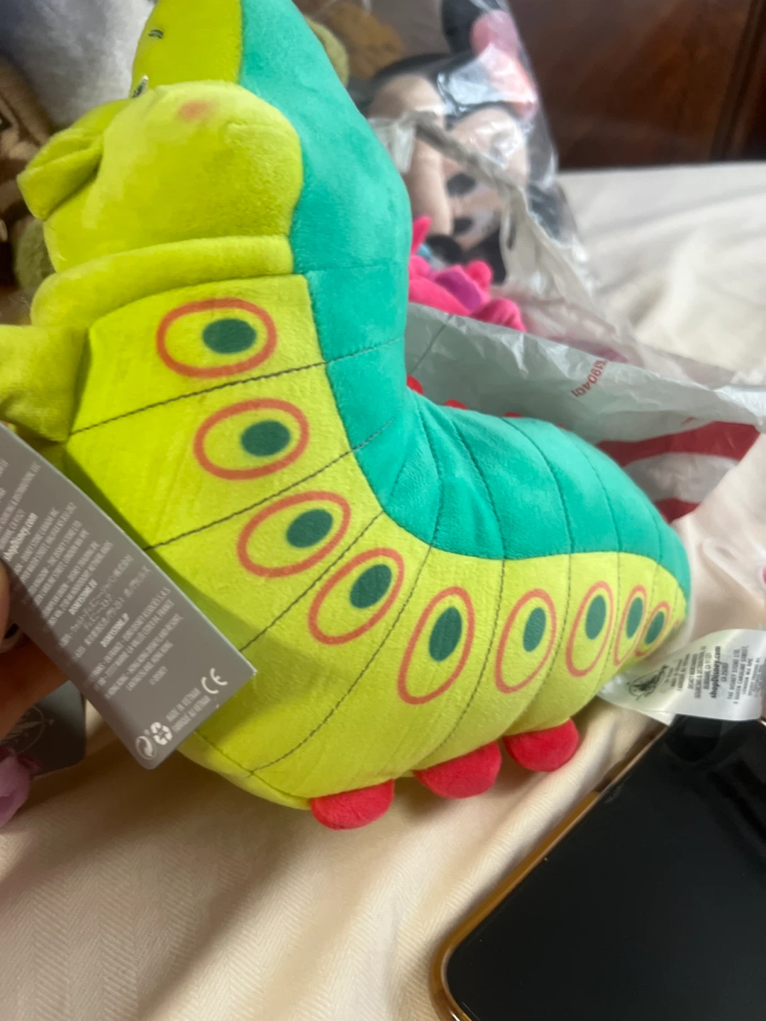 Disney Heimlich Caterpillar Plush 🏈 - photo 2