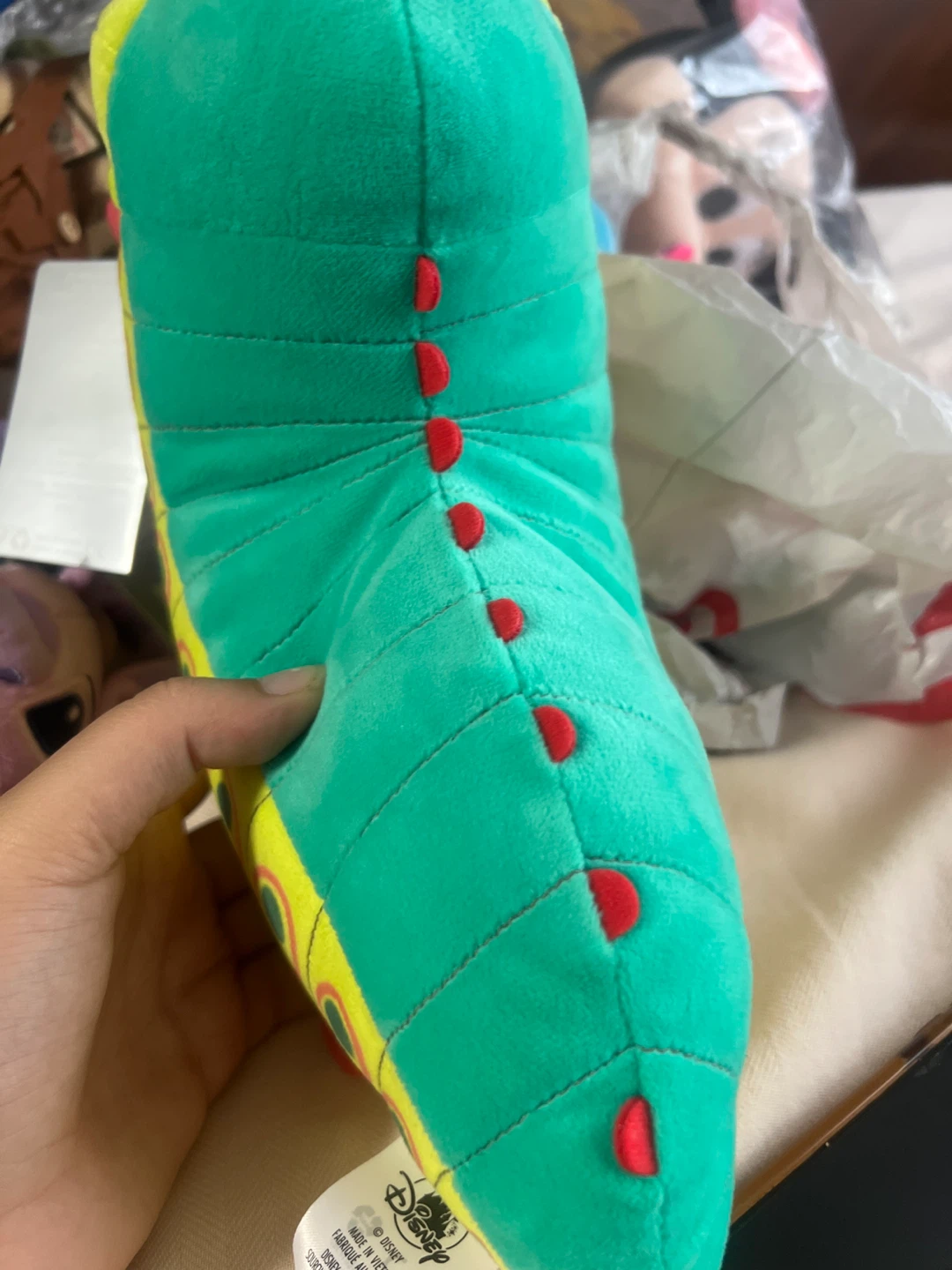 Disney Heimlich Caterpillar Plush 🏈 - photo 4