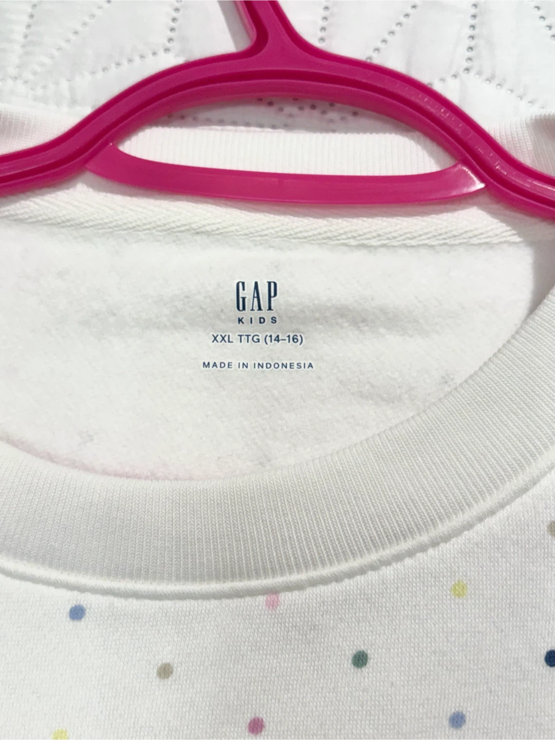 New! Gap Kids Polka Dot Sweatshirt - photo 2
