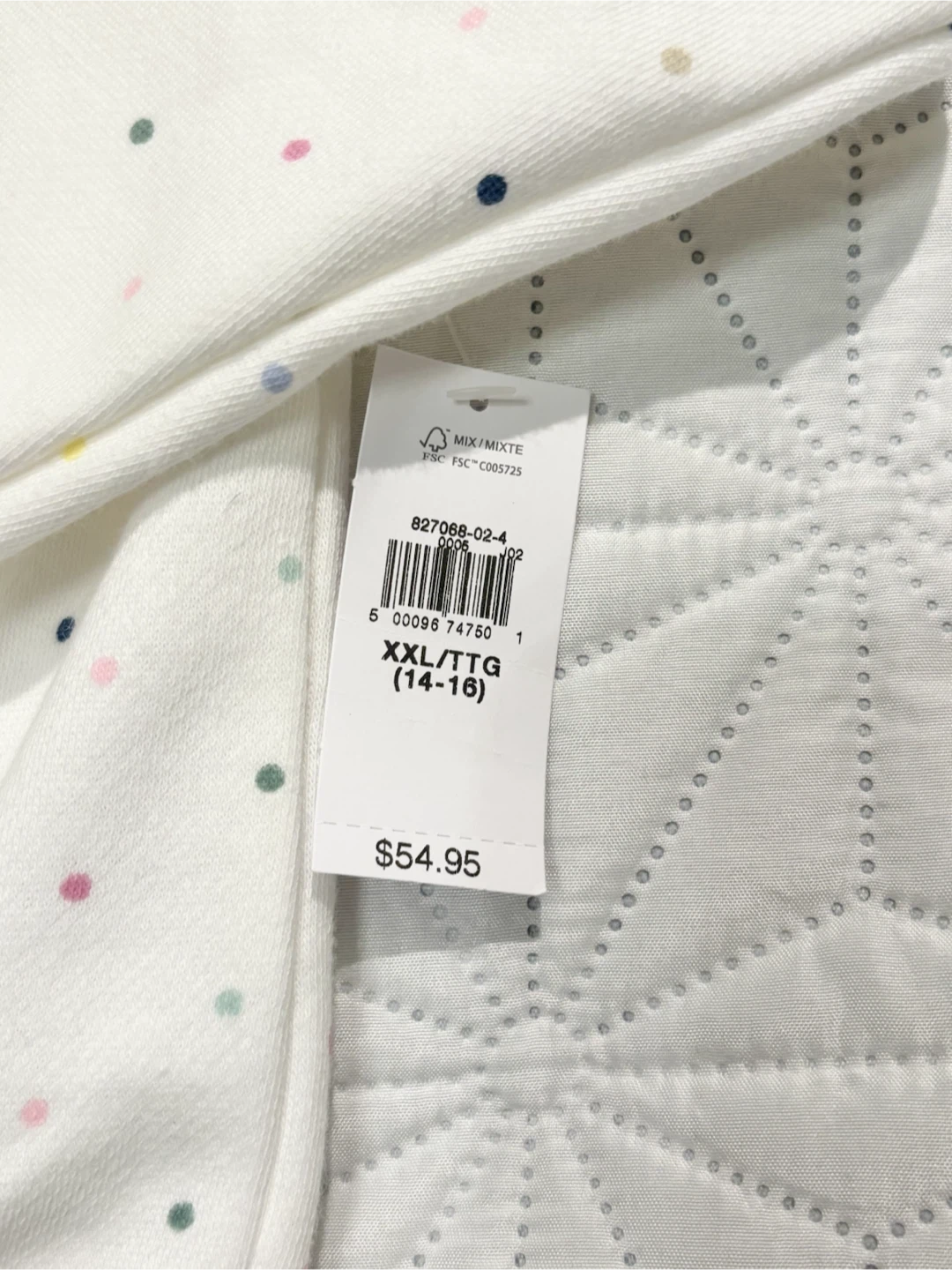 New! Gap Kids Polka Dot Sweatshirt - photo 3