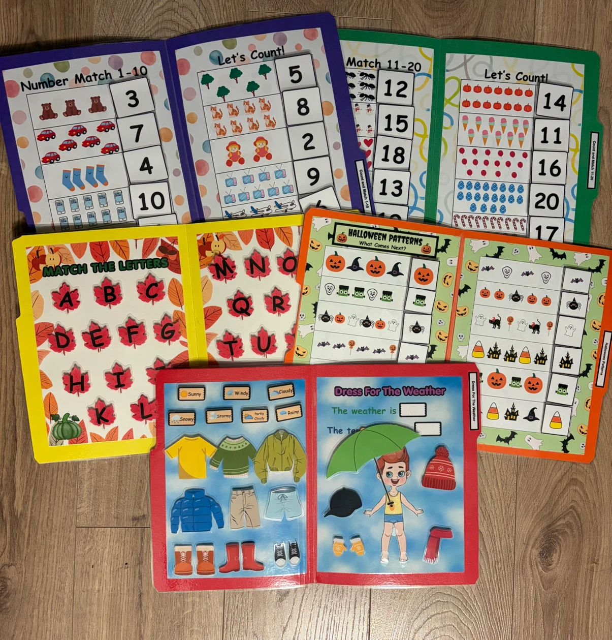 5 Folder Activities $35 for bundle, or $7 each - photo 2