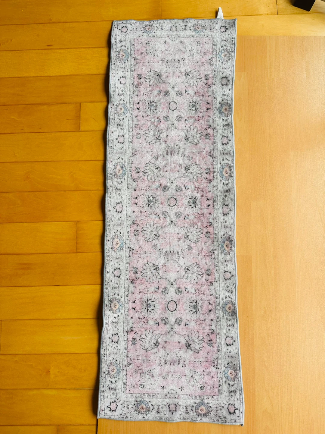 Pink Floral Runner Rug🏈 - photo 2