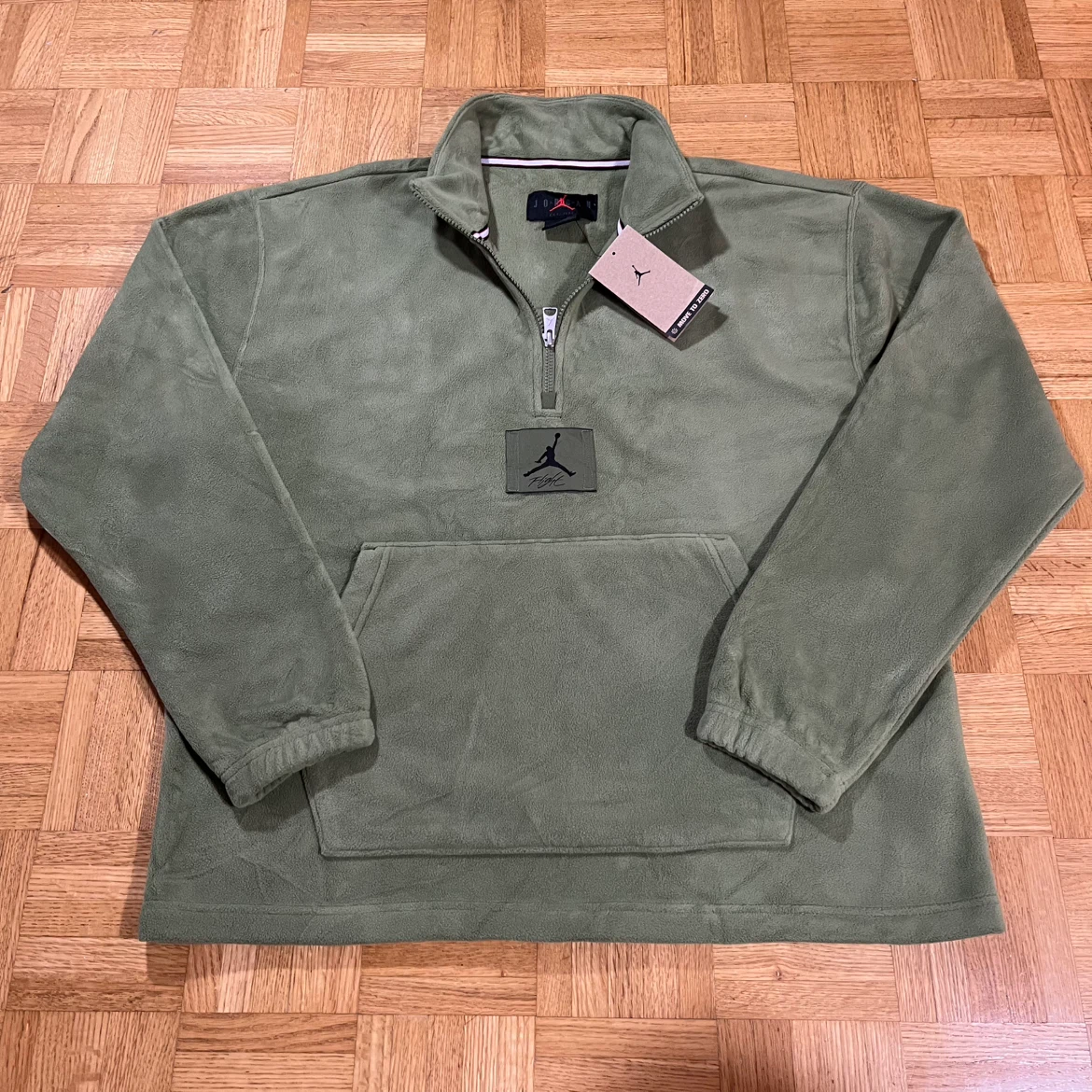 Jordan Brand Flight Fleece Quarter-Zip Men’s Size Medium - photo 4