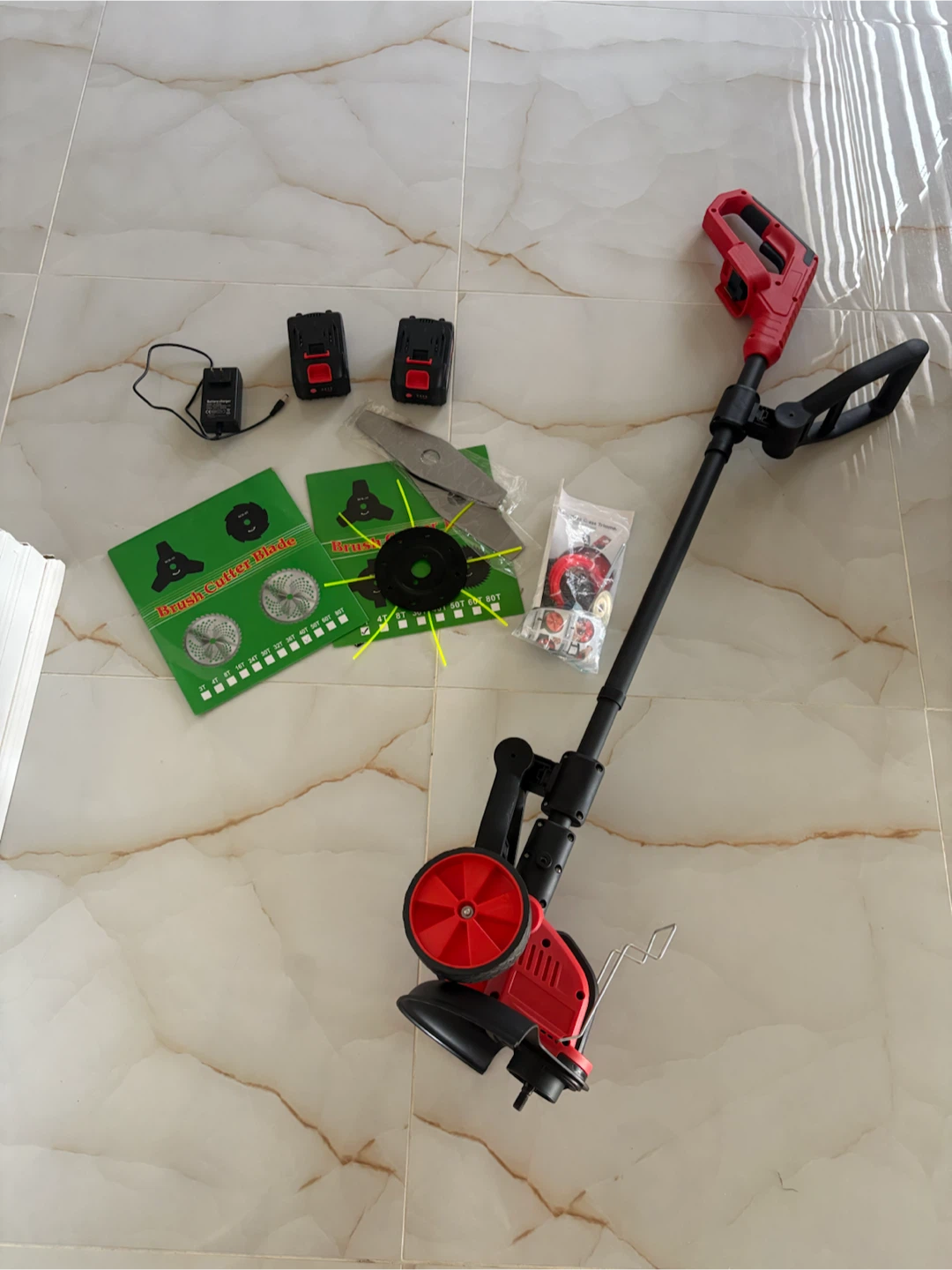 Cordless 3 in one  Electric Grass Trimmer and Brush Cutter