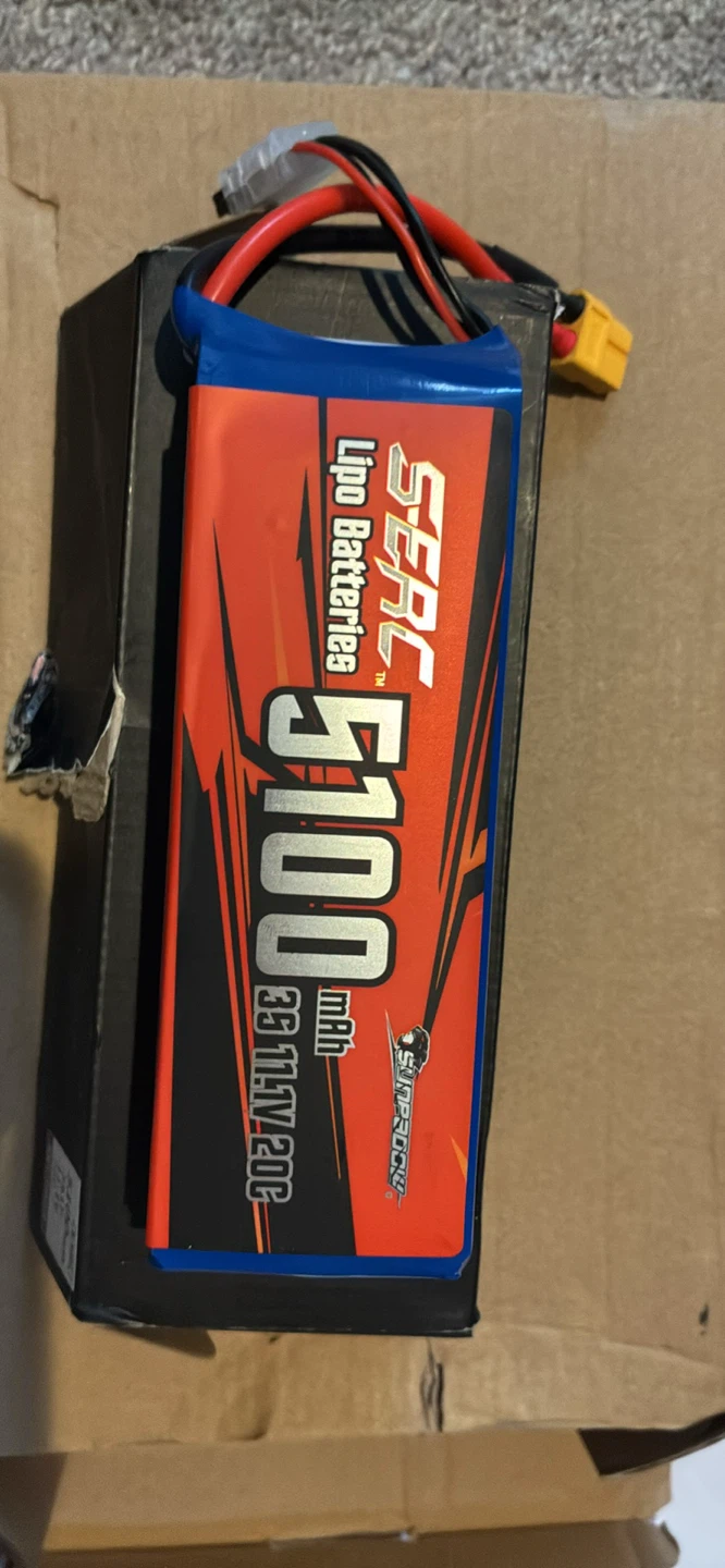 S-ERC 5100mAh 11.1V 20C LiPo Battery