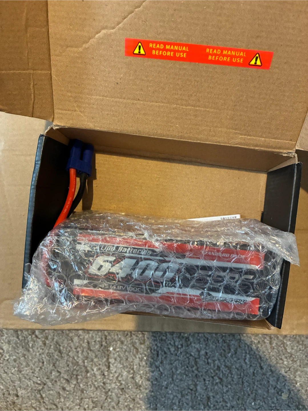 S-ERC 6400mAh 4S 14.8V 100C LiPo Battery - photo 3