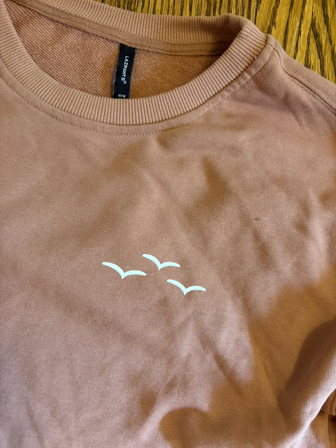Lazypants matching sweatshirt and bike shorts set