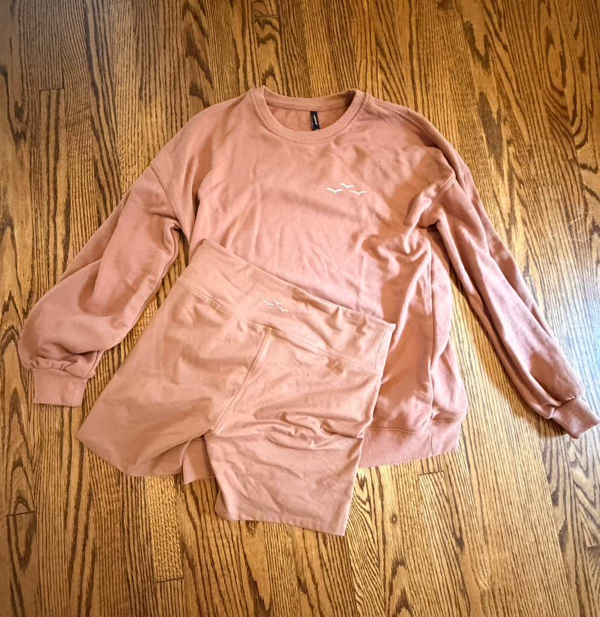 Lazypants matching sweatshirt and bike shorts set - photo 2