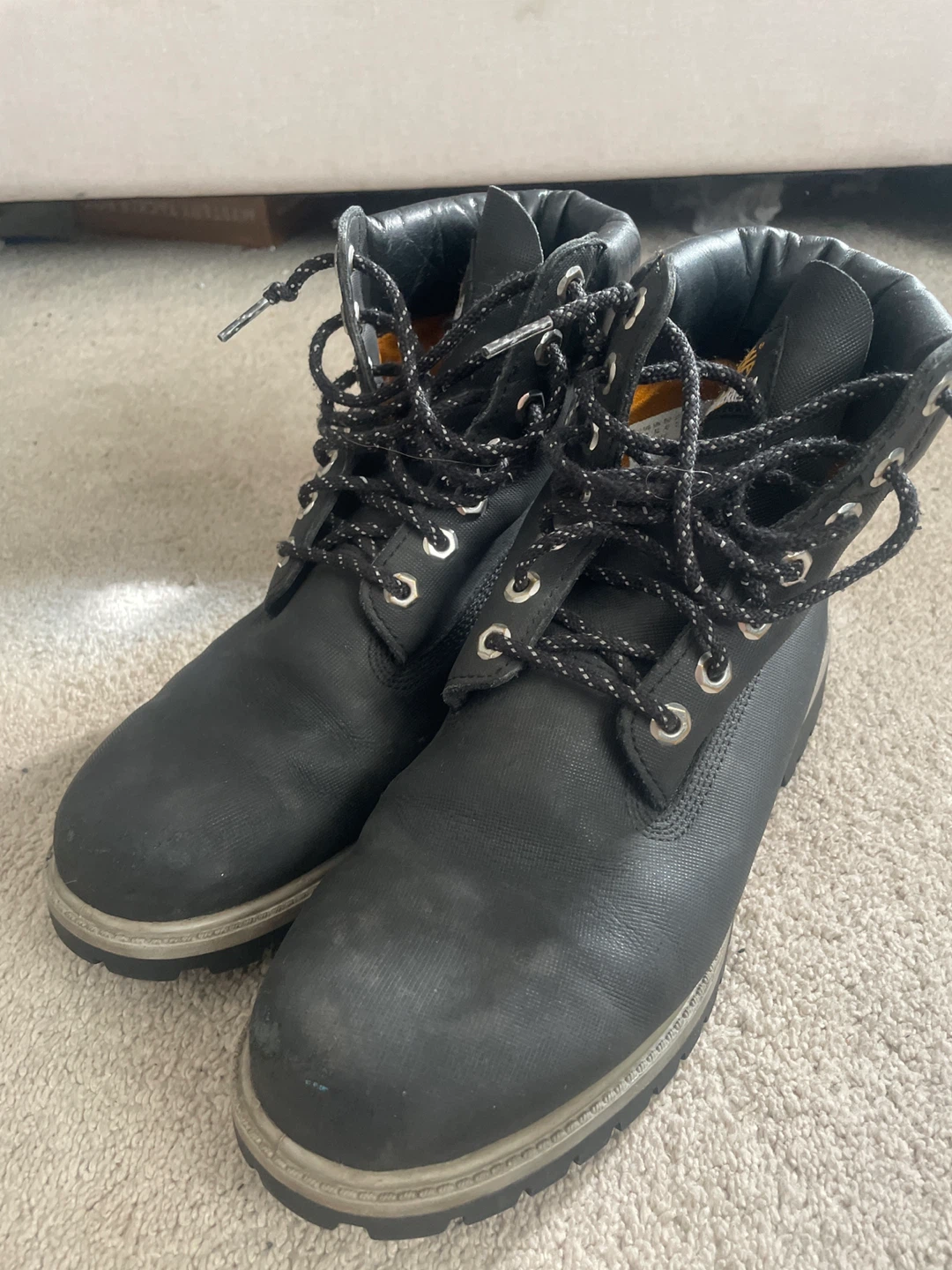 Black Timberland Boots