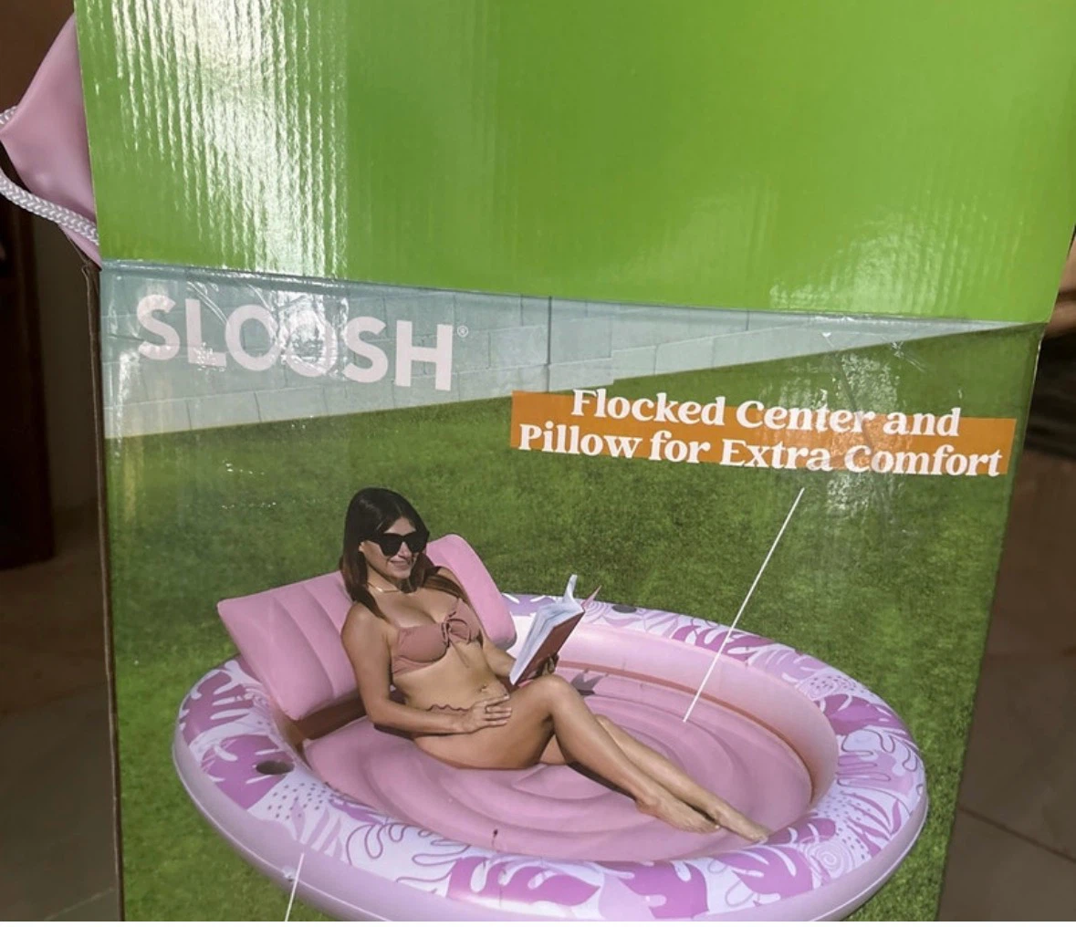 Sloosh Inflatable Pool Float