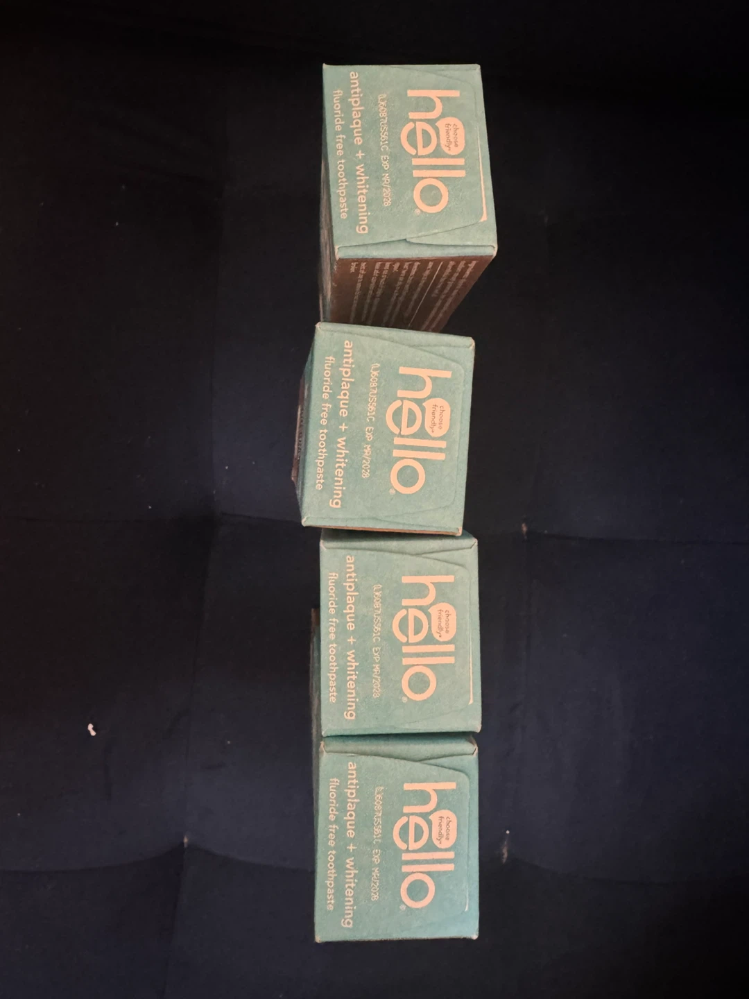 4 Hello Antiplaque + Whitening Toothpaste Tubes - photo 3